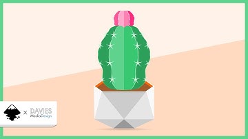 How to Design a Vector Plant Illustration in Inkscape | Modern Flat Design