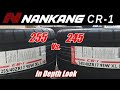 NANKANG CR-1 Tires - 255/40/17 Vs. 245/40/17 Comparison