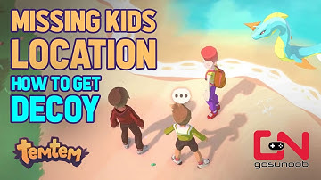 Temtem How to Get Decoy & Where to find Yusuf and Roger - Missing Kids Side Quest