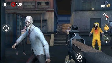 Dead Fire: Zombie Shooting gameplay (Android, iOS)