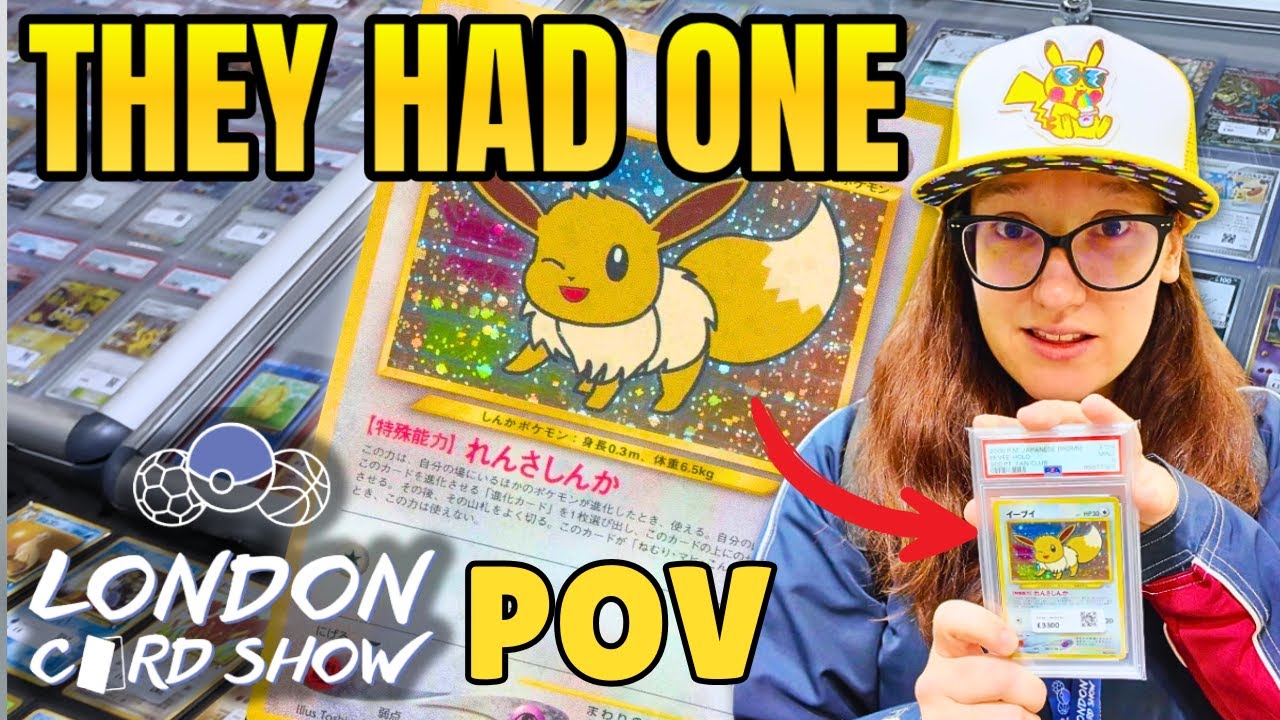 I Traveled 5000 KM for the UK’s BIGGEST Card Show! (London Card Show POV)