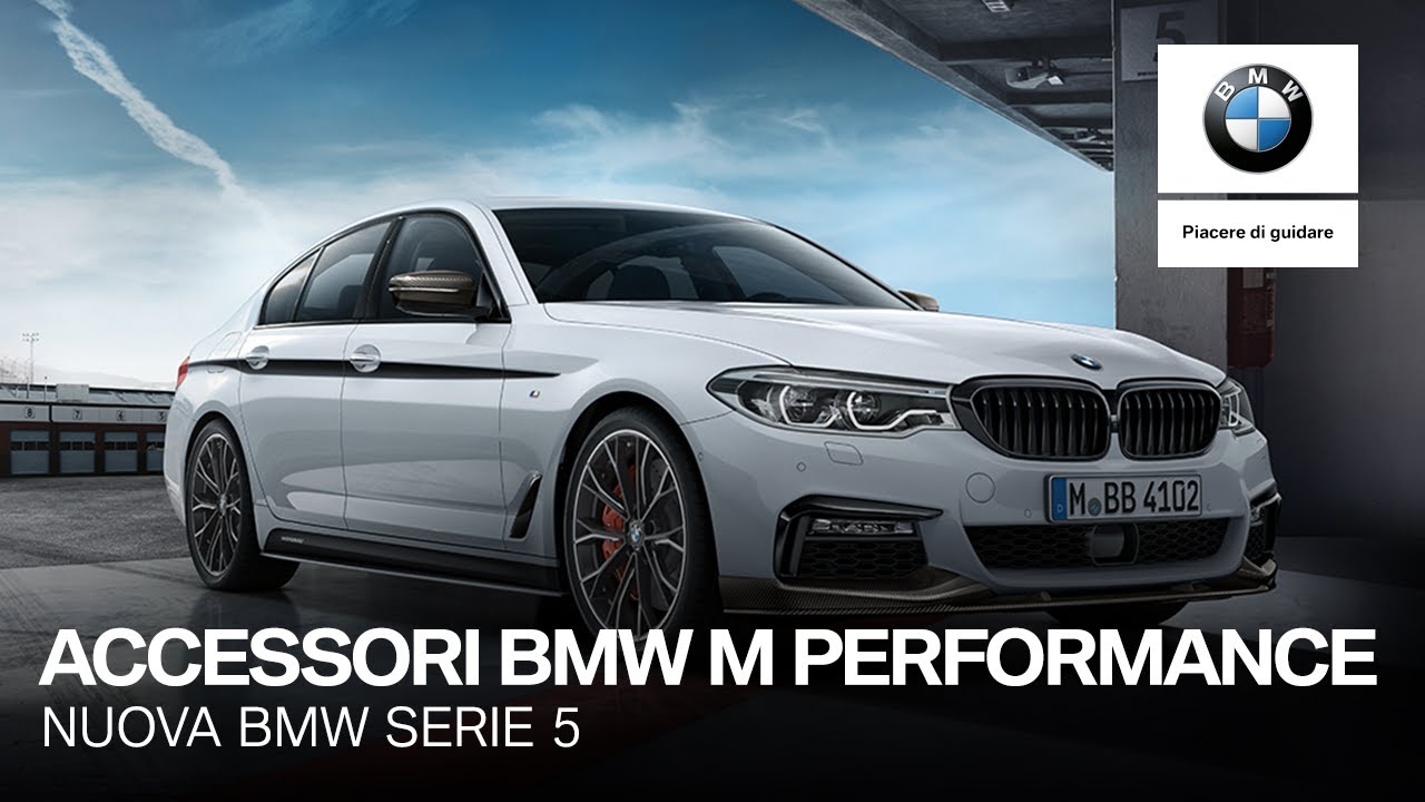 Nuova BMW Serie 5 con Accessori BMW M Performance. 