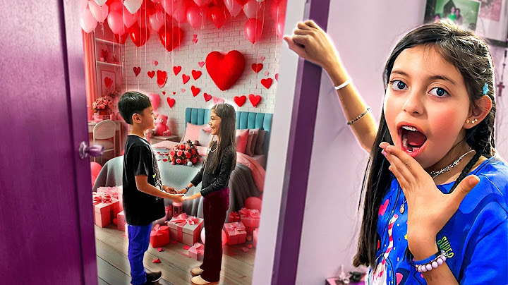 MY FRIEND'S CRUSH FILLS HER ROOM WITH 1000 GIFTS!! 🎁