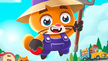 Super Idle Cats - Tap Farm Gameplay