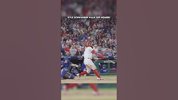 Kyle Schwarber CRUSHES A Walk-Off Home Run! #shorts