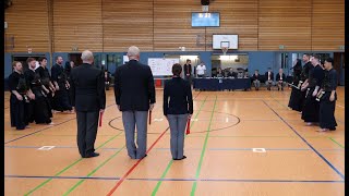 Deutsche Kendo Mannschaftsmeisterschaft der Männer 2024 - Finale - NRW 1 vs Württemberg