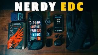 the edc I ACTUALLY pack as a traveling nerd.
