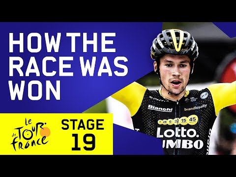 Video: Tour de France 2018: Roglic vinner etapp 19 för att ta sig upp på pallen, Thomas håller gult