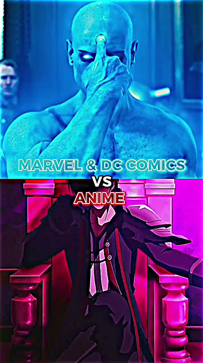Marvel & DC vs ANIME | #marvel #dc #anime #viral #shorts #vs