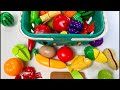 Satisfying Fruits Cutting🦀🍎🍑🍏🍇 Live #1 #asmr