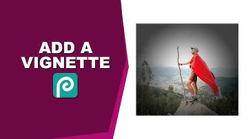 How to add a vignette in Photopea