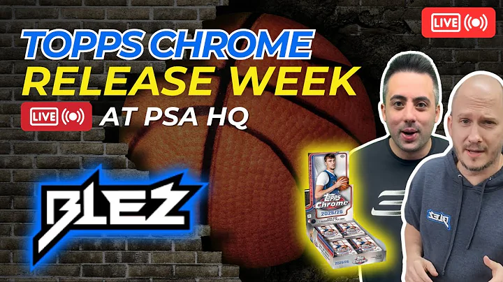 2025-26 TOPPS CHROME BASKETBALL RELEASE DAY! LIVE FROM PSA!! #topps  #boxbreaks #sportscards #PSA