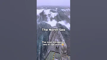 The North Sea ⛵😰 Most Dangerous Sea In The Earth 😱 #scary