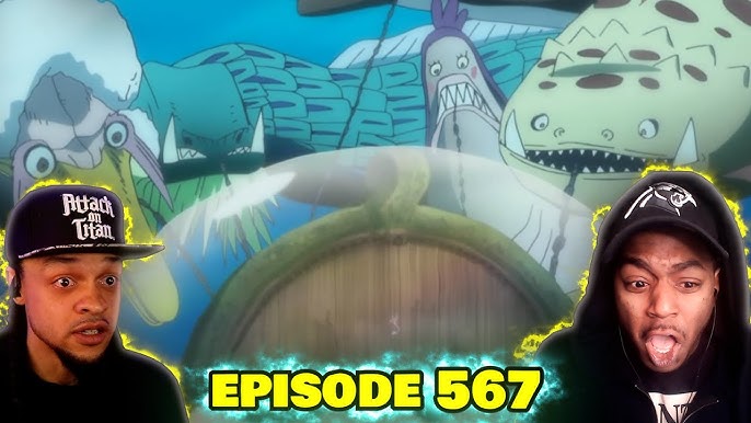 Never Watched One Piece — 565-566: Luffy's All-out Attack! Red