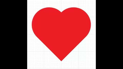 Quick emoji #3 - Heart/Love , in illustrator.