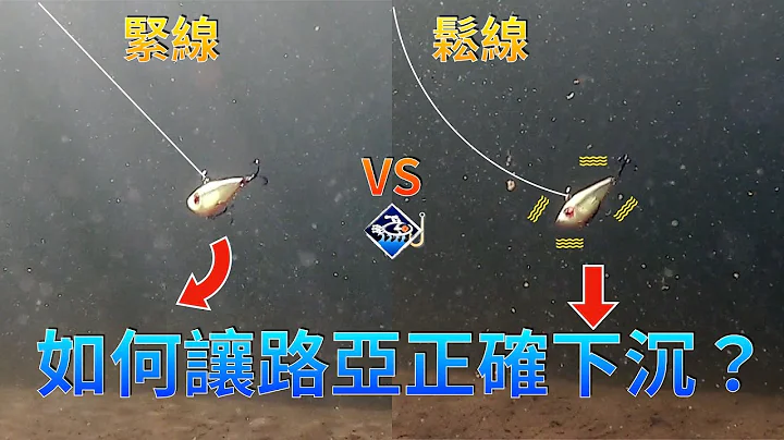 🐟💪路亞下沉的操控：觸底又不掛底+海量水下鏡頭集錦#大漁視角#路亞教學 - 天天要聞