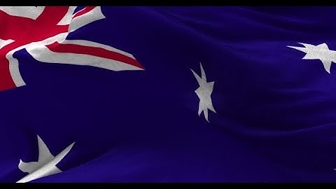 Australian Flag Animation | Motion Graphics - Videohive template