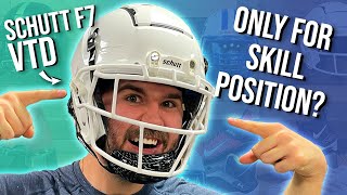 Why Do *NO LINEMAN* Wear This?? Schutt F7 VTD Review