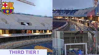 Third Tier Filling Up Champions League Matchday Special Camp Nou Update