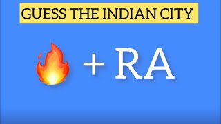 Guess The Indian City | #emojichallenge #emojipuzzle #emoji #trending #emojiriddle #viralvideo