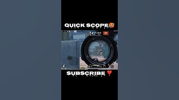 QUICK SCOPE 🥵#pubgmobile #shorts #shortsvideo #gaming #bgmi #viral