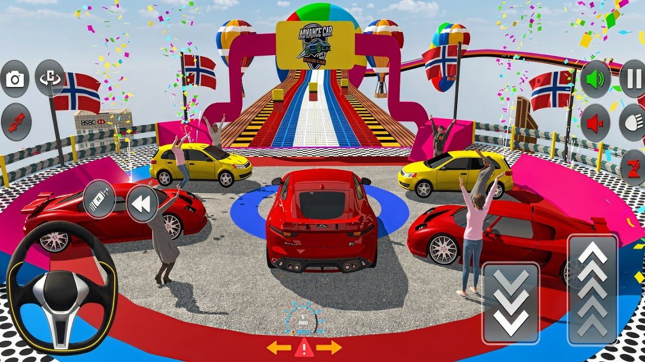 Advance Car Driving Challenge 🚗🔥 Mega Ramp Race 2026