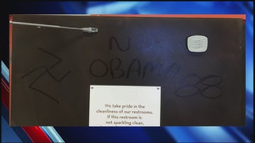 Man to be charged for anti-Obama, pro-Nazi graffiti