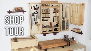 Shop Tour - Small Woodshop in a Corner of the Room I