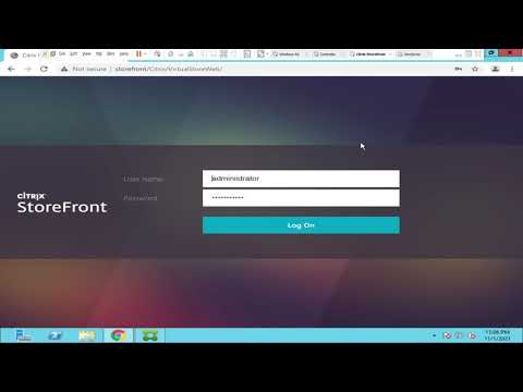 Citrix Storefront- How to hide domain details for users on Storefront Login Page.