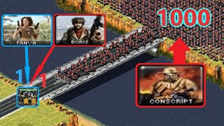 Can Tanya and Boris Defend the Bridge - Pathfinding Updated - Red Alert 2