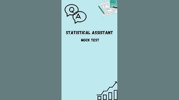 Statistical Assistant || Mock test #statisticalassistant #statistics #keralapscsyllabus #keralapsc