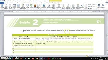 Tutorial Actividad integradora 1 Módulo 2
