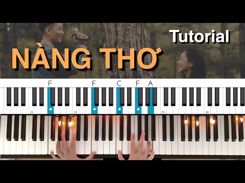 [Hướng Dẫn Piano] NÀNG THƠ - Hoàng Dũng | Đệm Hát Cơ Bản #6