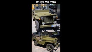 World War 2 Military Willys Mb 4X4 Jeep - 1943 #Shorts