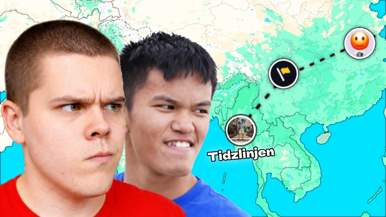 GeoGuessr VS Tidzlinjen I Hele Verden