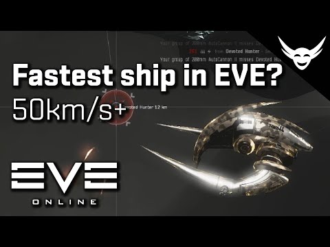 EVE Online - Fastest ship in EVE? (Dramiel Abyss)