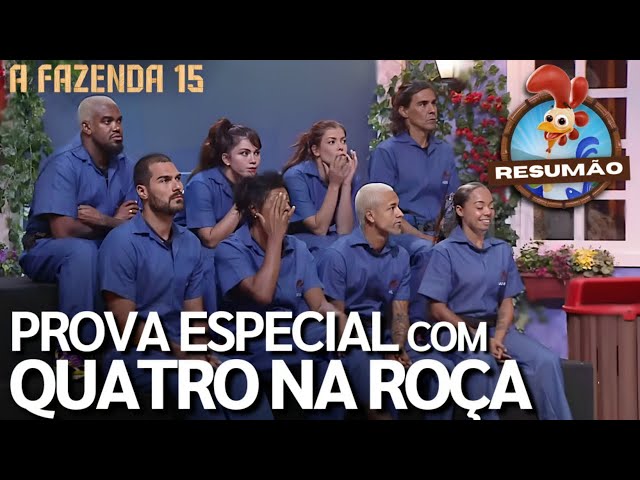 A FAZENDA 15: PROVA ESPECIAL, QUATRO PEÕES JÁ ESTÃO NA ROÇA!; PÓS