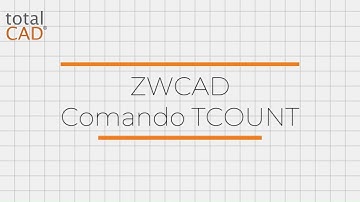 ZWCAD   Comando TCOUNT