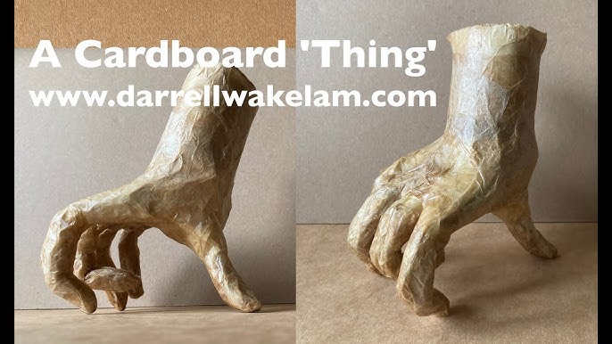 PROJECT - GLUE HAND (fake prop hand from Elmer's glue) 