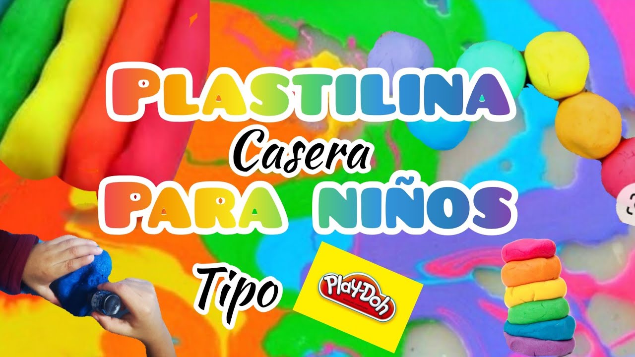 Haz esta plastilina casera y celebra el Día del Niño, ¡no tóxica!