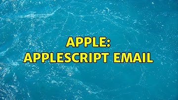 Apple: Applescript email
