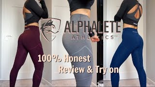 ALPHALETE Leggings Review & Try on | Hot or Not Saturday