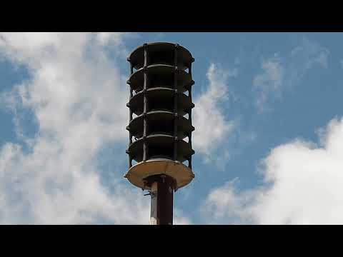 Whelen WPS 2905 Siren Test Pike County Primary School Zebulon, GA