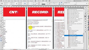 InDesign JavaScript by LFCorullón | Formatting TV guide