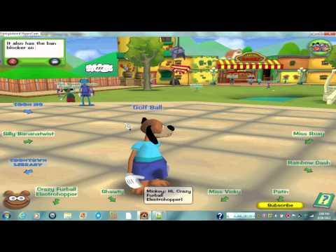 Username and password for Toontown