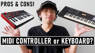 MIDI CONTROLLER vs KEYBOARD: Which one is better? | Review by Ted and Kel