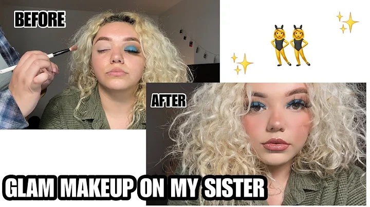 GLAMMING MY SISTER FOR THE DAY | JESSICA CABALLERO