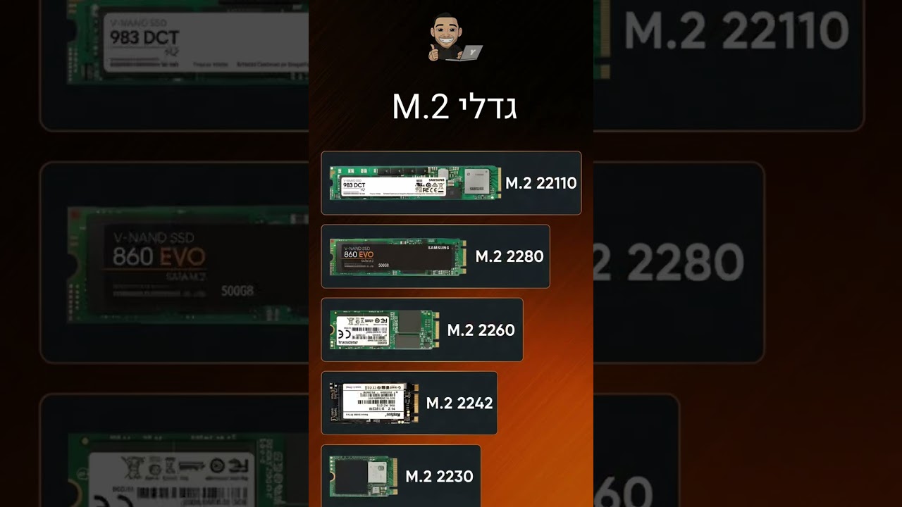 כל ההבדלים בין ה- RAM וה- SSD!