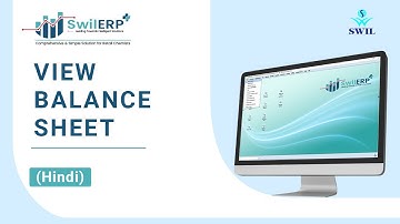 How to Download and View Balance Sheet in SwilERP Pharmacy Software