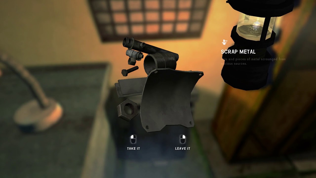 The long dark scrap metal